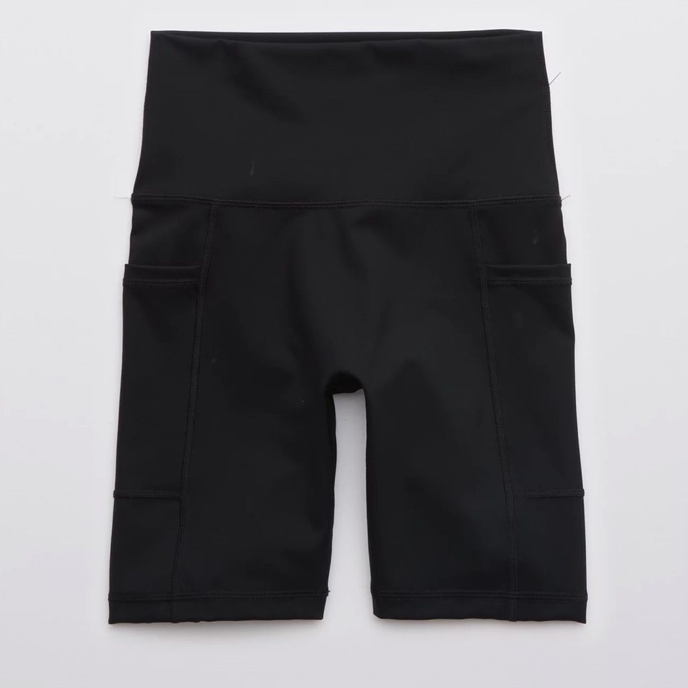 Aerie Black Bike Shorts
